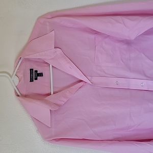 Croft & Barrow large 16.5. 34/35 pink dress shirt.